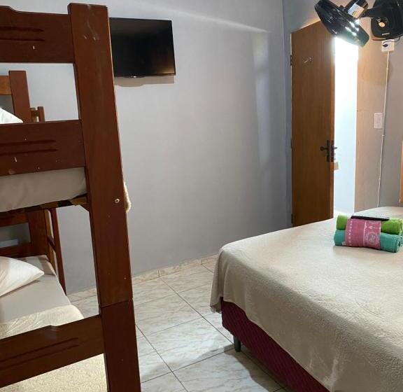 חדר סטנדרט לארבעה, Pousada Casa Da Fé