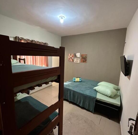 חדר סטנדרט לארבעה, Pousada Casa Da Fé