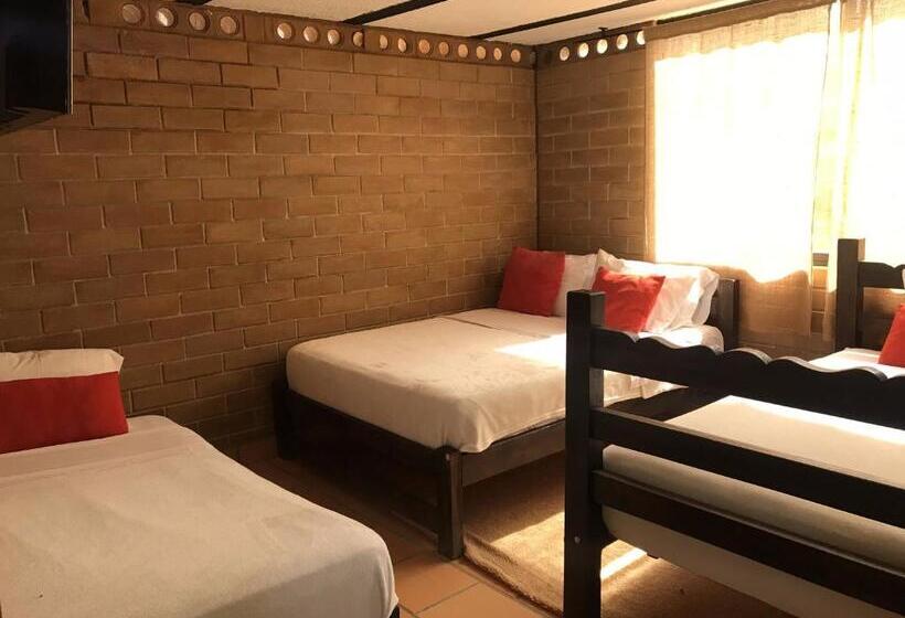 خانه 1 خوابه, Villas Del Bambú