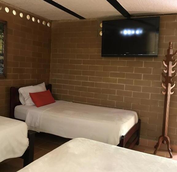 خانه 1 خوابه, Villas Del Bambú