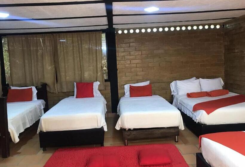 خانه 1 خوابه, Villas Del Bambú