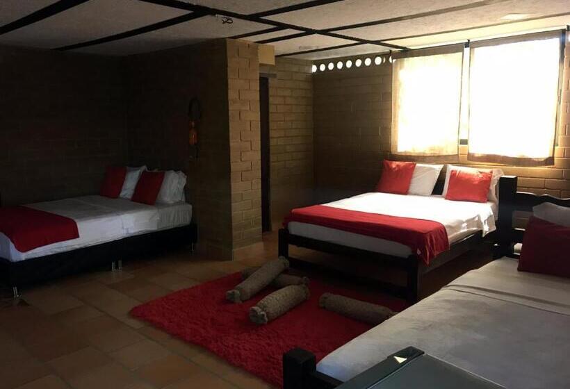 خانه 1 خوابه, Villas Del Bambú