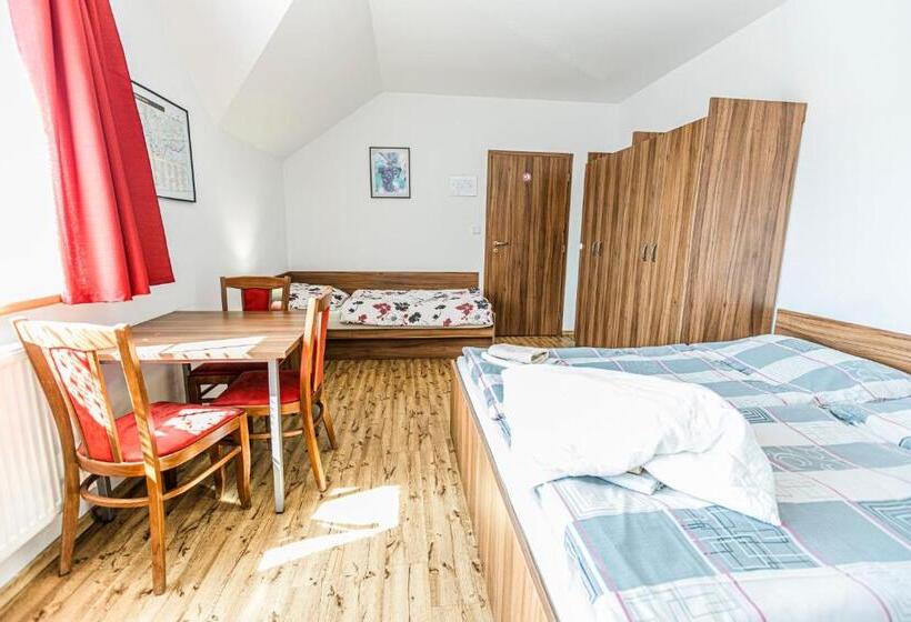 اتاق استاندارد چهار تخته, Penzion černý Sklep