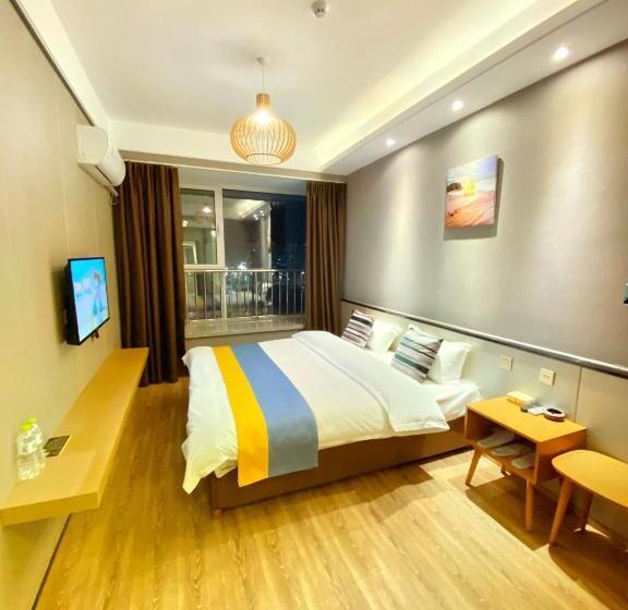 디럭스 룸, Qingdao Shuiyunjian Apartment