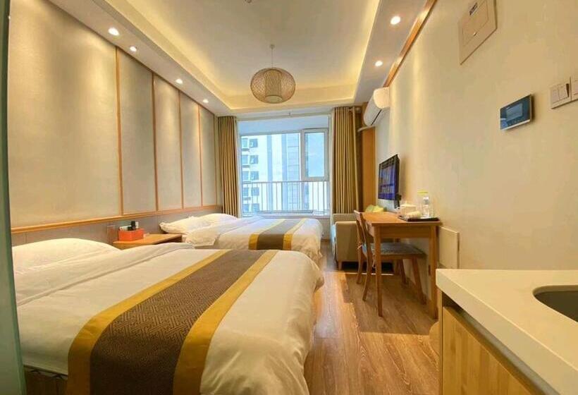 デラックスルーム, Qingdao Shuiyunjian Apartment