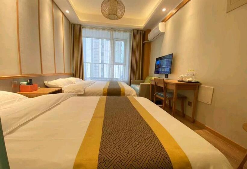 デラックスファミリールーム, Qingdao Shuiyunjian Apartment