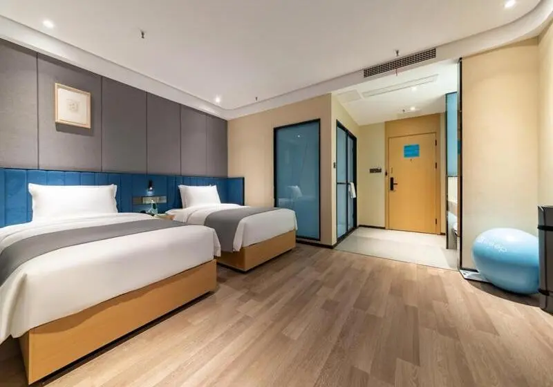 Deluxe-huone, Lanou Plus Zoucheng West Taiping Road