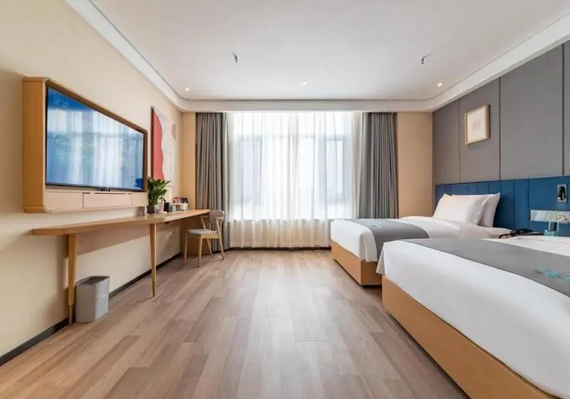 Deluxe-huone, Lanou Plus Zoucheng West Taiping Road