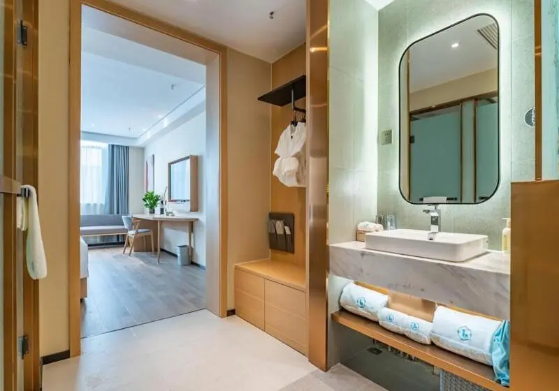 Deluxe-huone, Lanou Plus Zoucheng West Taiping Road