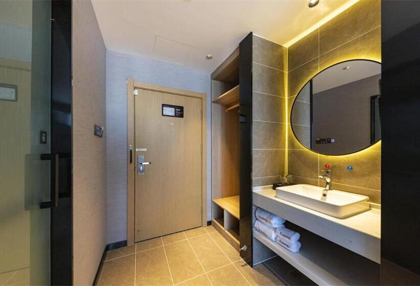 ファミリールーム, Thank Inn Plus Xinyang Gushi Liaocheng Avenue