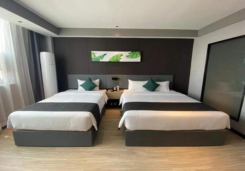 ファミリールーム, Thank Inn Plus Xinyang Gushi Liaocheng Avenue