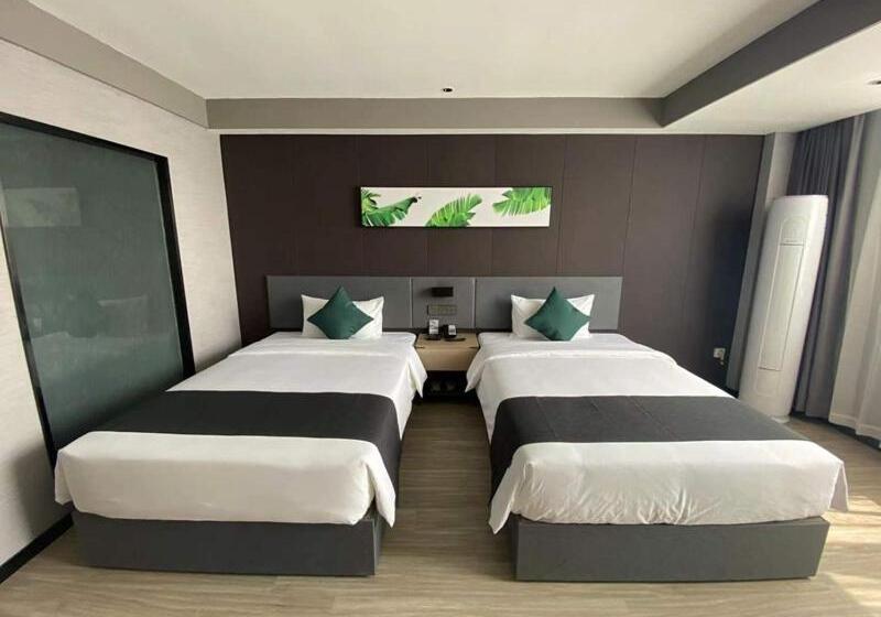 Номер Стандарт, Thank Inn Plus Xinyang Gushi Liaocheng Avenue