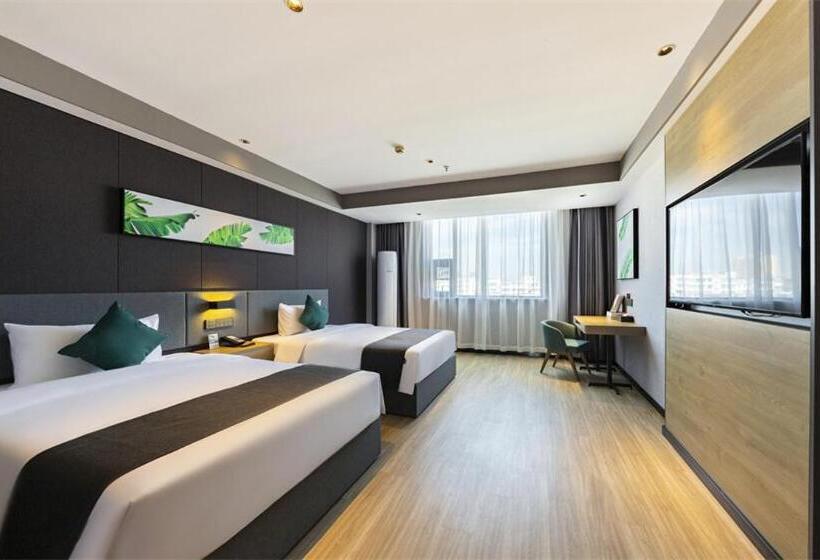 Номер Стандарт, Thank Inn Plus Xinyang Gushi Liaocheng Avenue