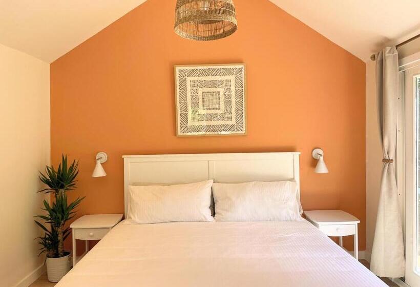 Büyük Çift Kişilik Yataklı Standart Oda, Quiet Cozy Griffin Guesthouse With Pool & Firepit