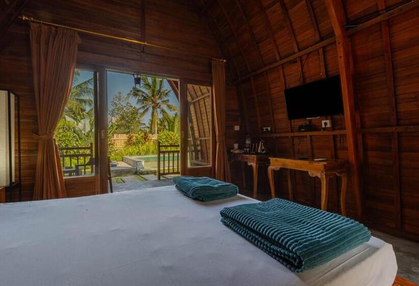 חדר דלוקס, Kubu Selat Villa And Glamping