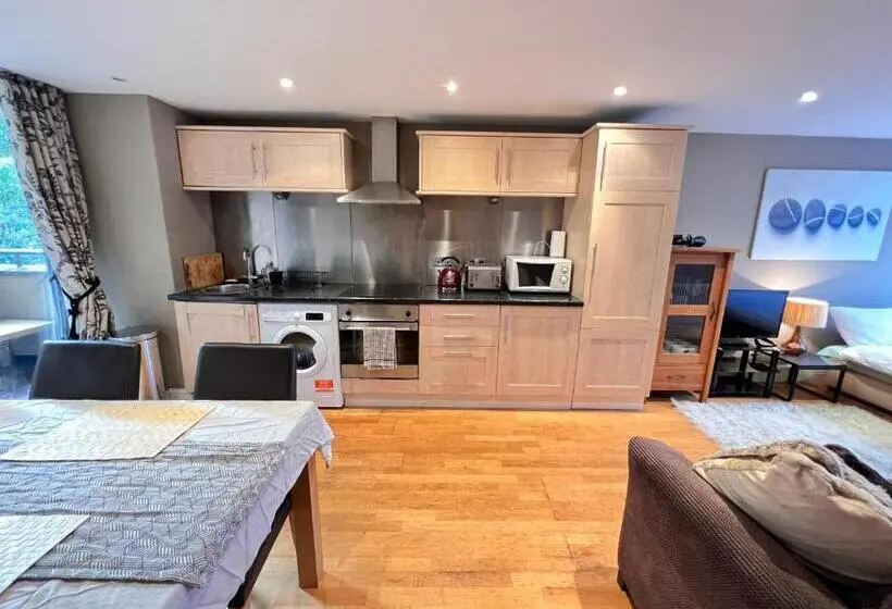1 Bedroom Apartment Lake View, Great River Thames View Entire Apartment In The Most Central London