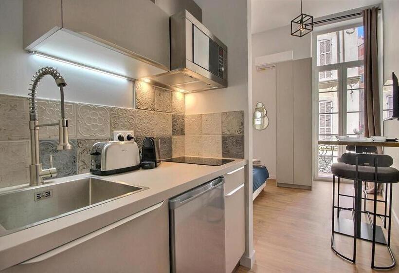 شقة غرفة نوم واحدة مزودة بشُرفة, Les Toits Du Vieux Port