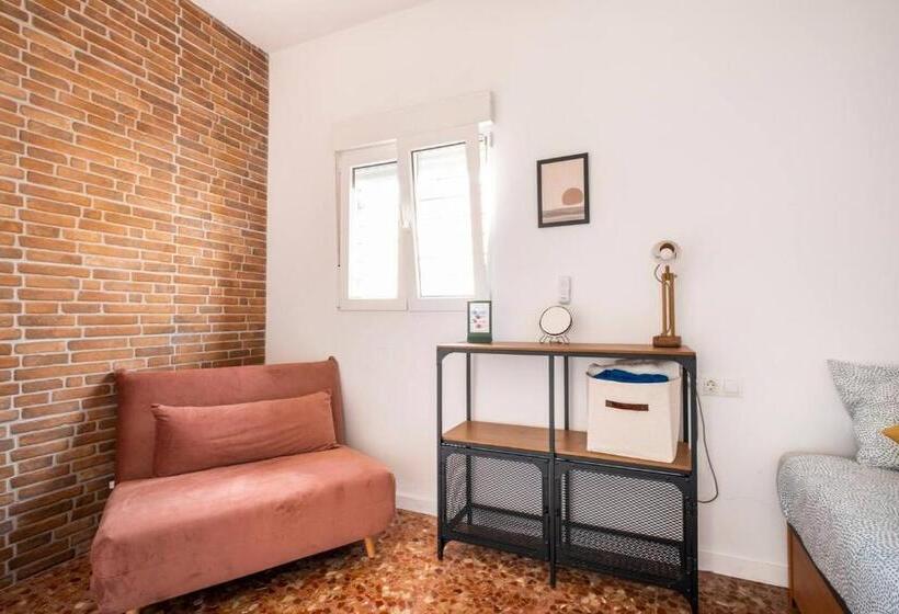 اتاق استاندارد یک تخته با سرویس بهداشتی مشترک, Casita Lucero