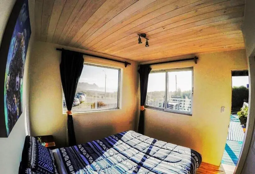 Standard-huone Merinäkymä, Pichilemu Hostel Surfers View