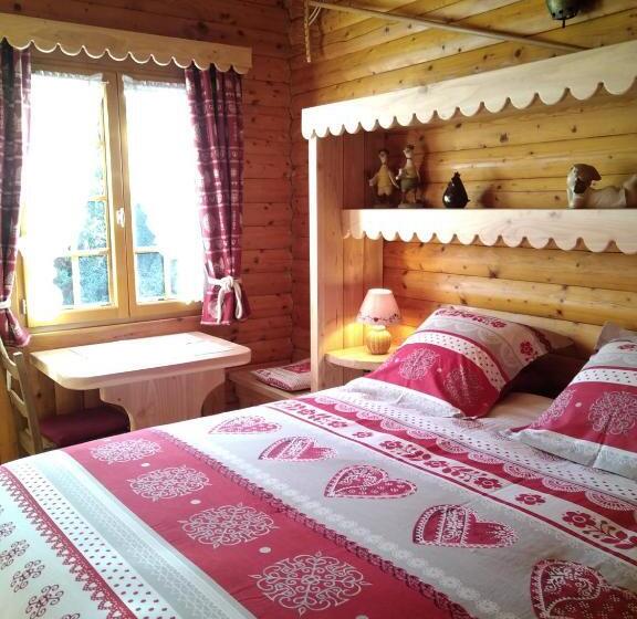 מיטת קינג בסוויטה, Chalet Le Paradou Adults Only