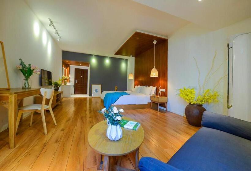 اتاق لوکس, Boutique Of Meditation With Cuisine & Night View, Exit 2 Liujiatai Station Line 9