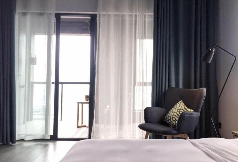 Suite with Terrace, Boutique Of Meditation With Cuisine & Night View, Exit 2 Liujiatai Station Line 9