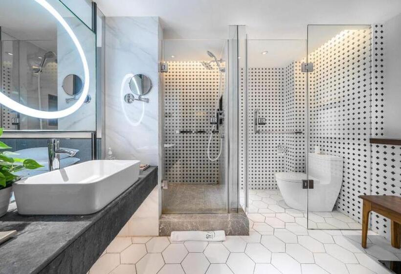 سوییت لوکس, Boutique Of Meditation With Cuisine & Night View, Exit 2 Liujiatai Station Line 9