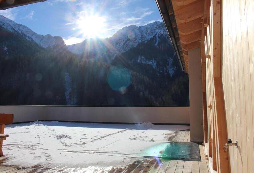 带1个卧室带观景的公寓, Almresidenz Unterrain Zum Hartl  1 Km By Car Distance Ski Slopes Kronplatz