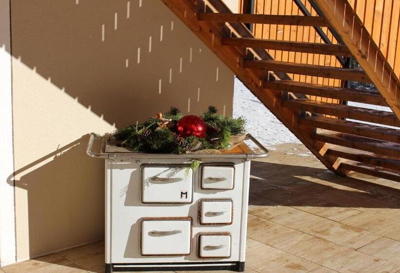 带2个卧室的公寓, Almresidenz Unterrain Zum Hartl  1 Km By Car Distance Ski Slopes Kronplatz