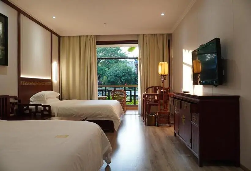 Deluxe-huone Parveke, Guilin Yi Characteristic Hotel Coltd