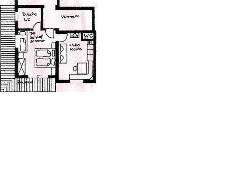 Апартаменты 1 Спальня, Gästehaus Glücksgrat