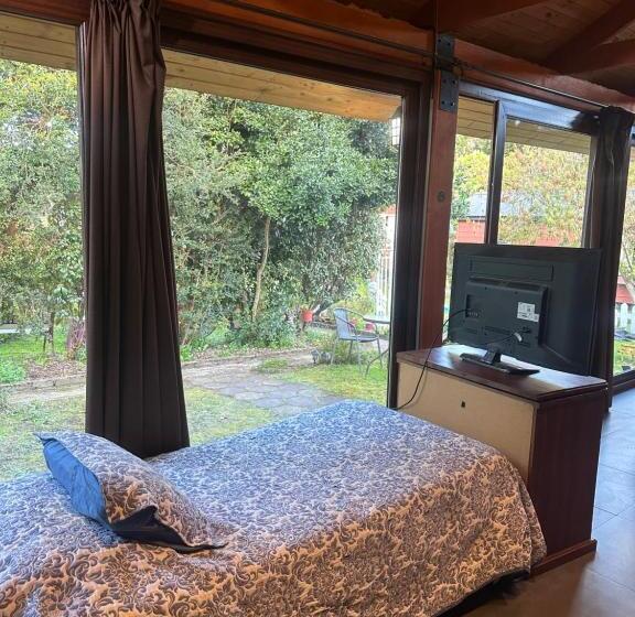 キングサイドベッドのスタンダードワンルーム, Hostal Y Cabañas Villa Germana