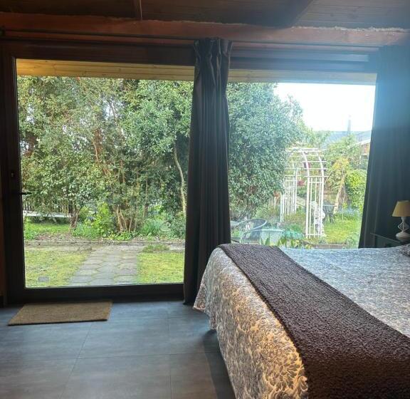 キングサイドベッドのスタンダードワンルーム, Hostal Y Cabañas Villa Germana