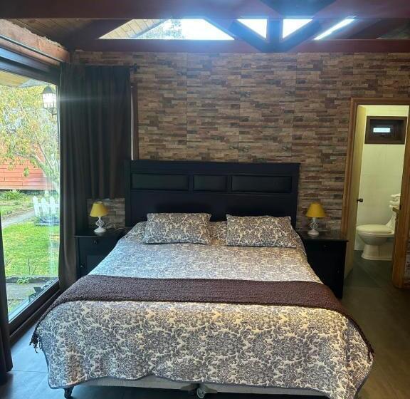 キングサイドベッドのスタンダードワンルーム, Hostal Y Cabañas Villa Germana