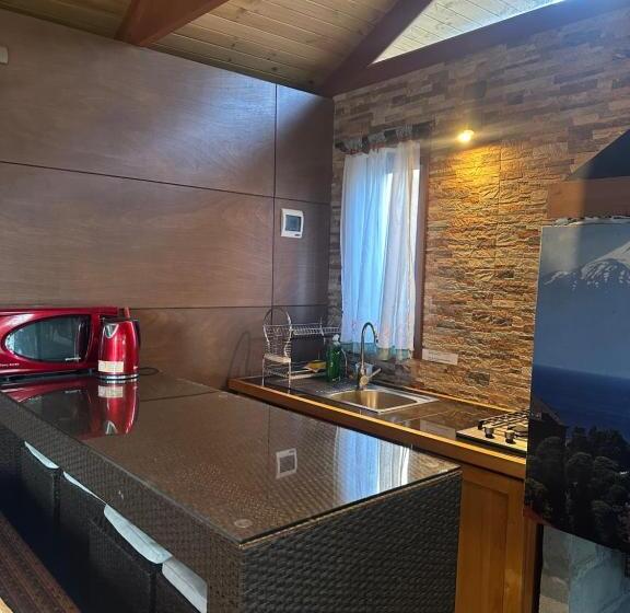 キングサイドベッドのスタンダードワンルーム, Hostal Y Cabañas Villa Germana