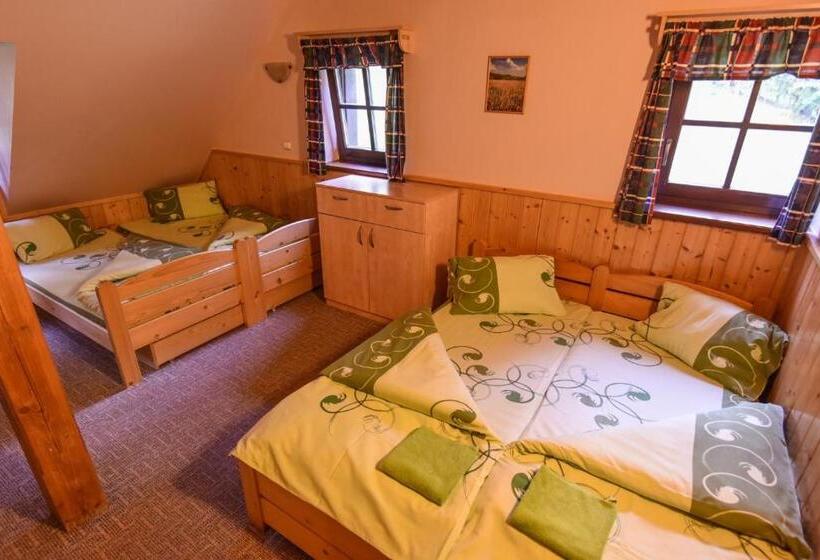 スタンダード4人部屋, Liberecká Bouda