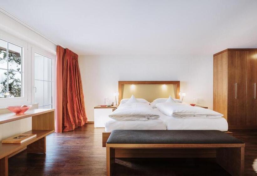 جناح جونيور مزوَّد بشرفة, Alpenhotel Heimspitze