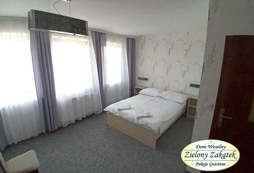 キングサイズベッドのデラックスルーム, Dom Weselny Zielony Zakątek