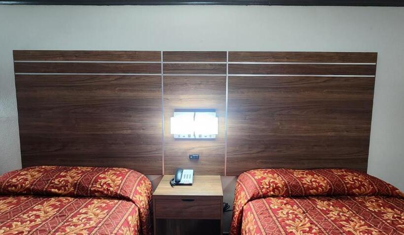 اتاق استاندارد با 2 تخت دوبل, Victorian Inn Midland