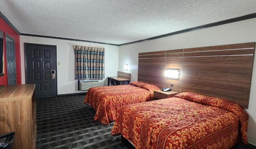 اتاق استاندارد با 2 تخت دوبل, Victorian Inn Midland