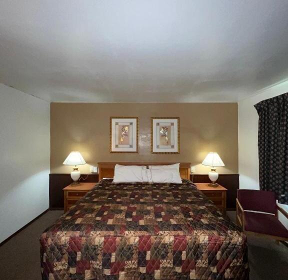 חדר סטנדרט עם מיטת קינג, Spinning Wheel Motel