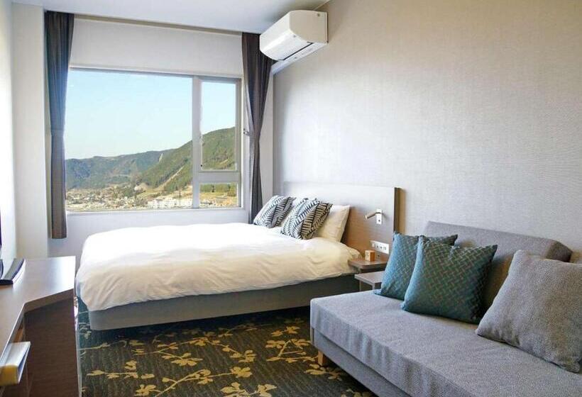 스탠다드 룸 산 전망, Aso Canyon Terrace & Lodge