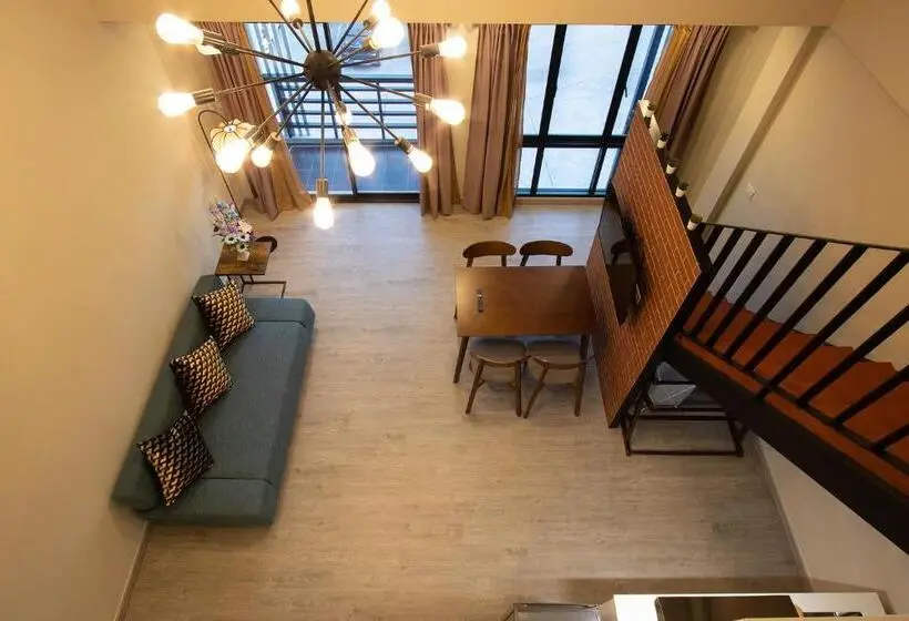 Deluxe Kolmen Hengen Huone Merinäkymä, Gate78 Hostel Maephim Beach