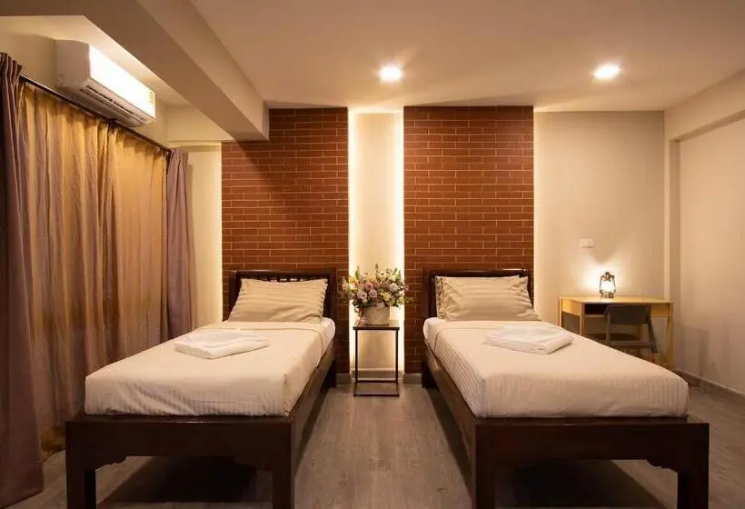 Deluxe-huone Merinäkymä, Gate78 Hostel Maephim Beach