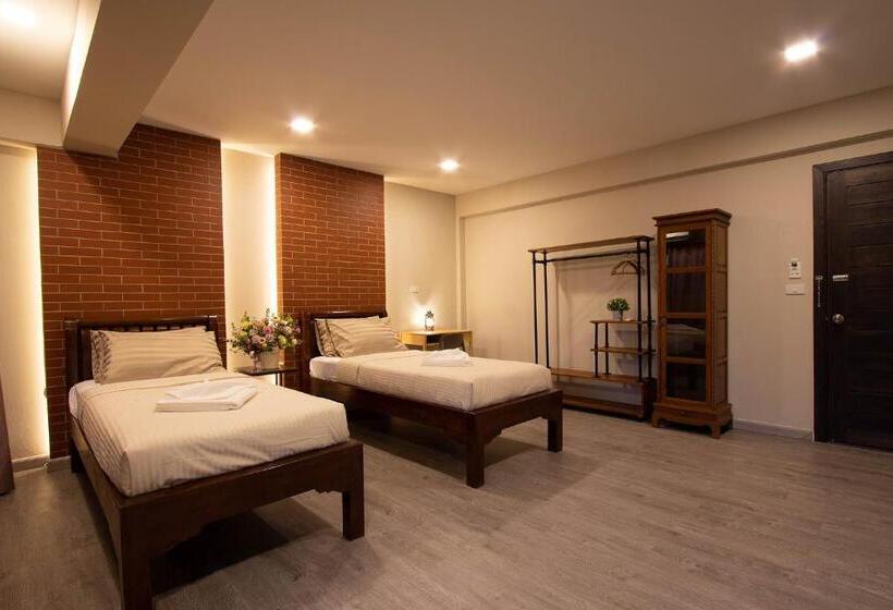 غرفة ديلوكس مطلّة علي البحر, Gate78 Hostel Maephim Beach