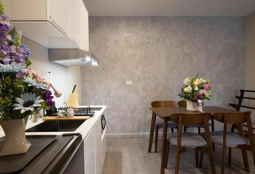 غرفة عائلية مطلّة علي الحديقة, Gate78 Hostel Maephim Beach