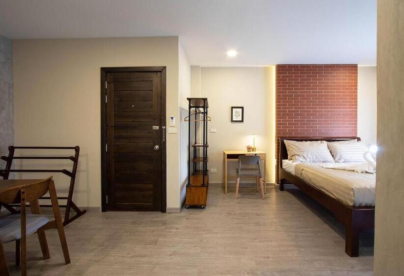 غرفة عائلية مطلّة علي الحديقة, Gate78 Hostel Maephim Beach