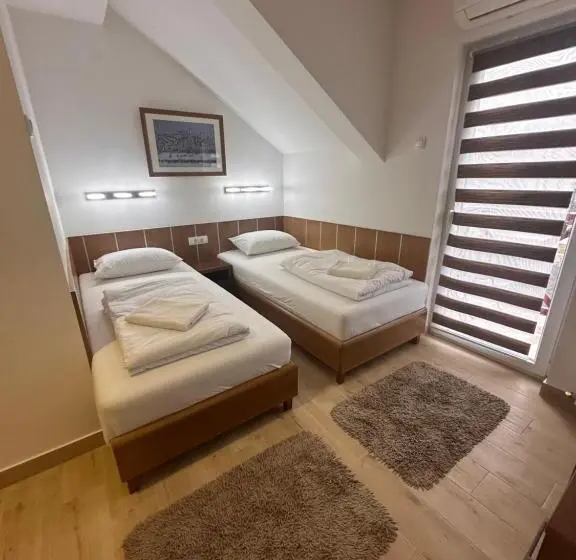 اتاق استاندارد با تراس, Aqua Prenociste Palic