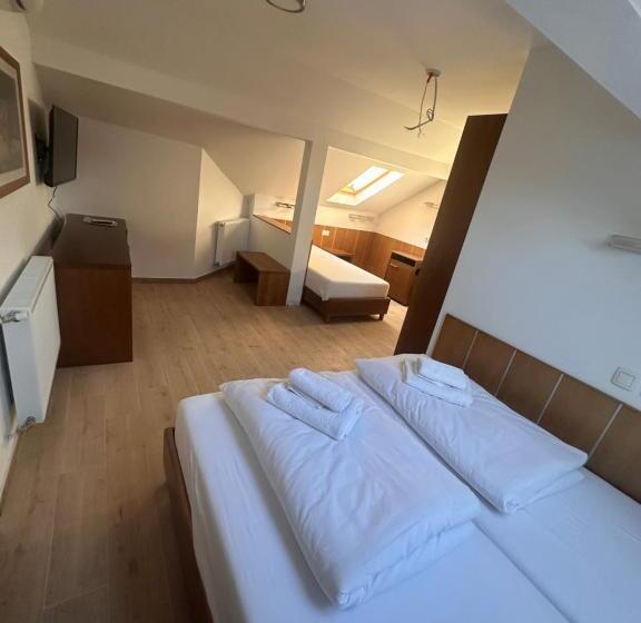 اتاق استاندارد چهار تخته, Aqua Prenociste Palic