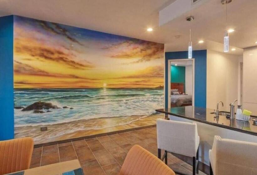 침실 1개 바다 전망 아파트, Ocean Front Resort J 107